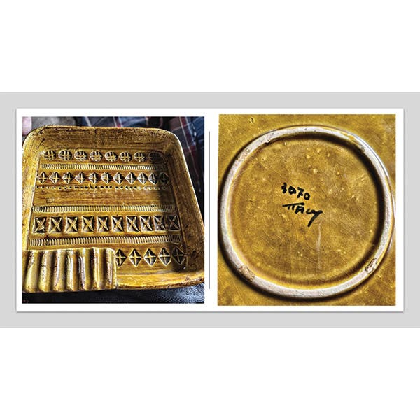 Dr. Anthony Cavo Explains the History and Value of a Reader’s Mid-Century Ceramic Ashtray
